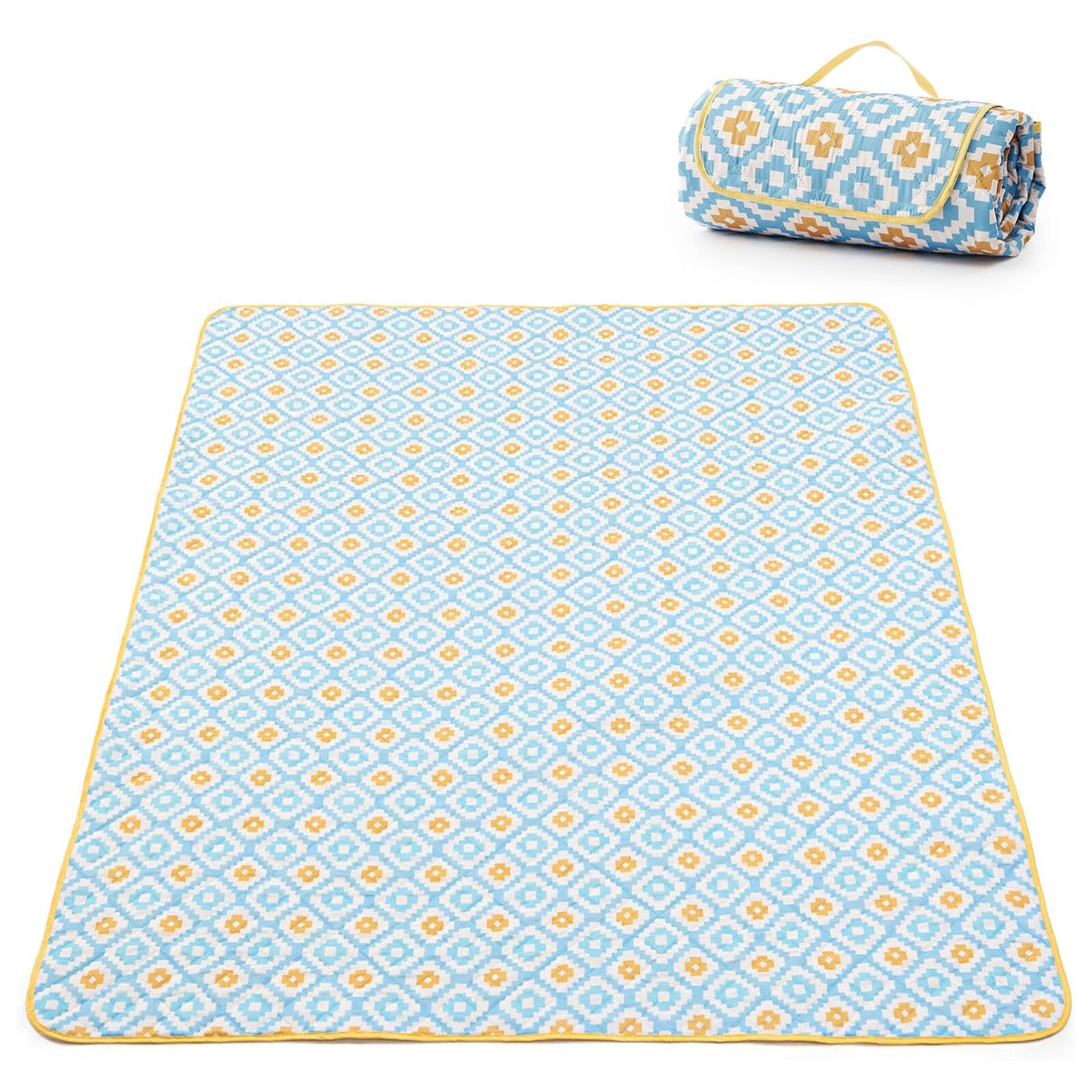 ADIVO Large Waterproof Picnic Blanket Rug Foldable Outdoor Camping Beach Mat