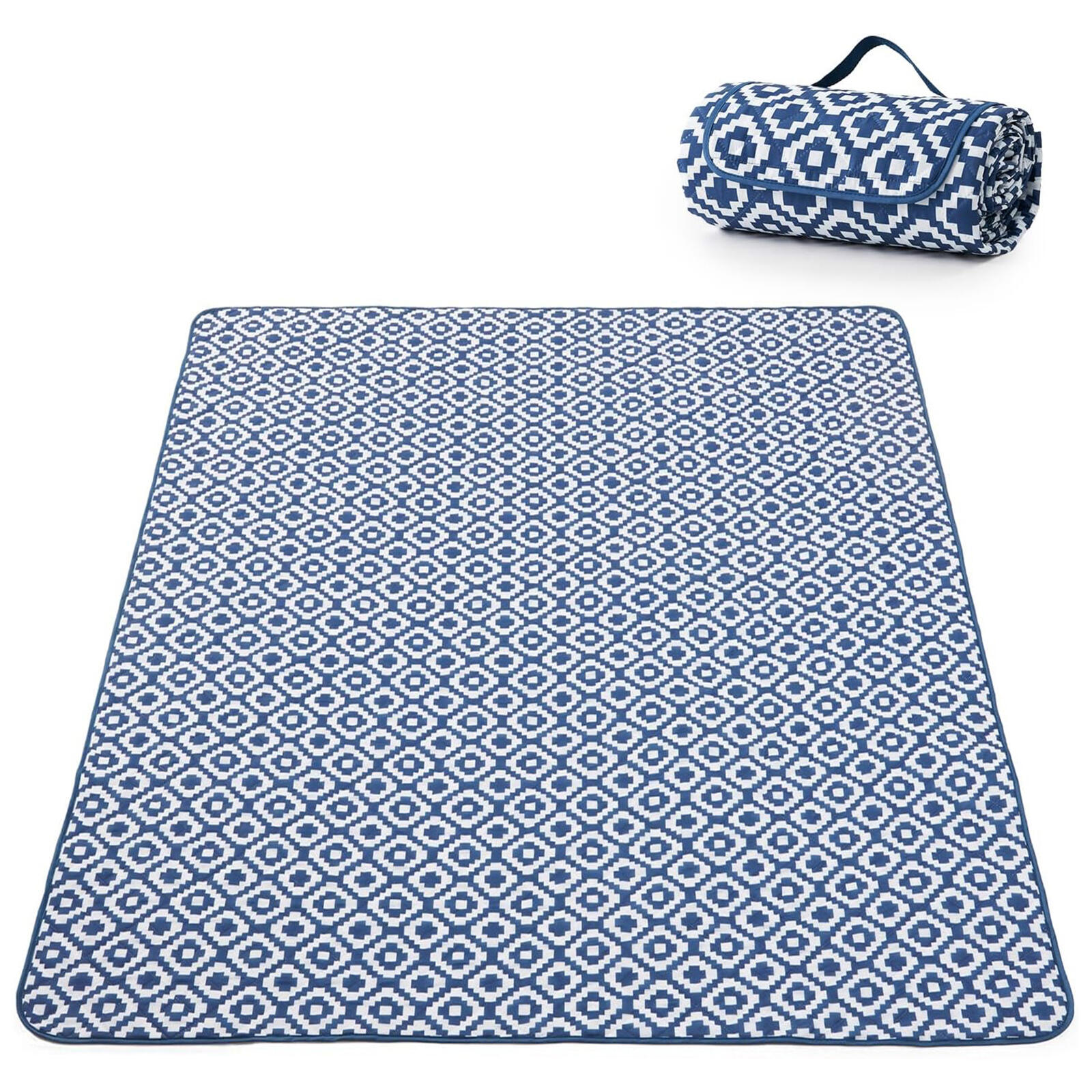 ADIVO Large Waterproof Picnic Blanket Rug Foldable Outdoor Camping Beach Mat
