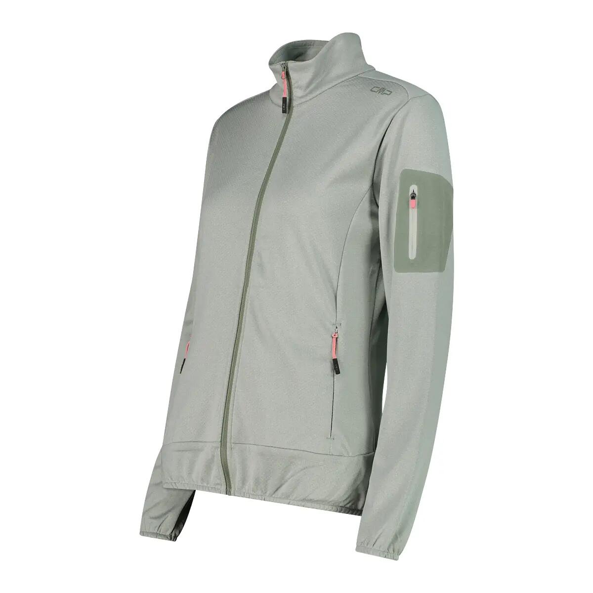 Jacquard fleece dubbele tricot vrouw CMP 3/9