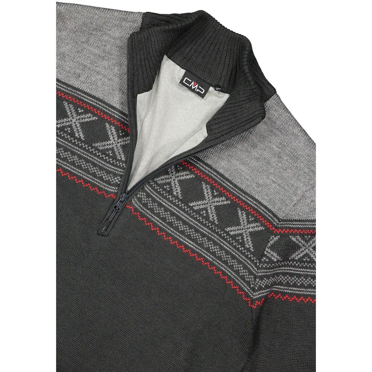 CMP Herren Pullover Man Sweat Knitted WP 7H87510 4/9