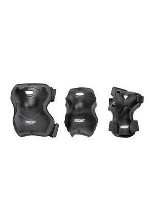 Ensemble Protections Roller SUPERBASIC Adulte (Noir)