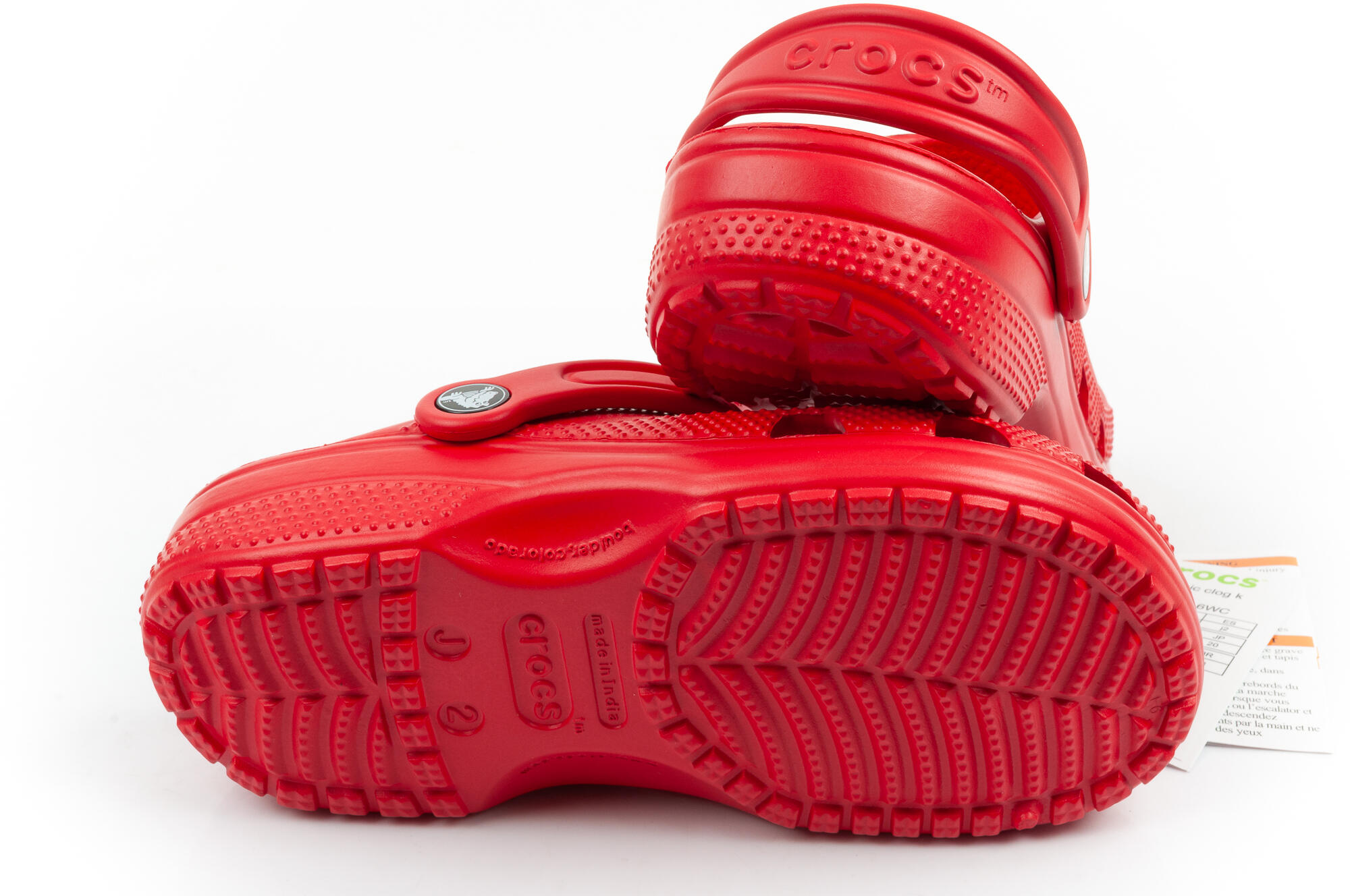CROCS JR.  Classic Clog K - Varsity Red 8/10