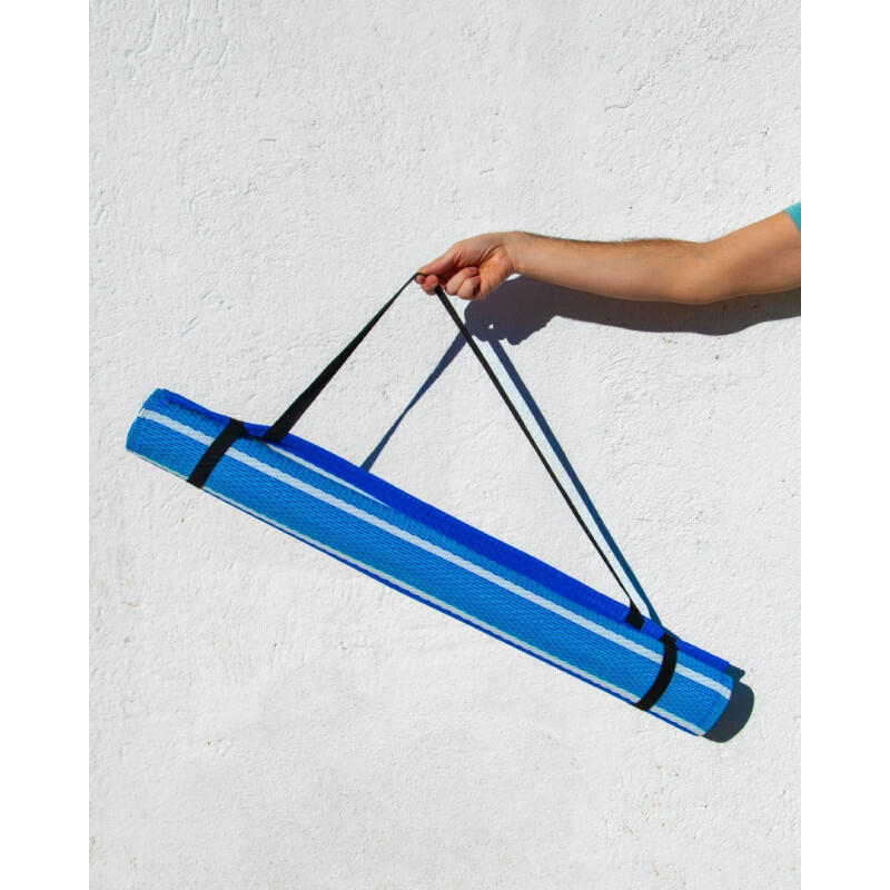 TRAGBARE ANTI-SANDMATTE BLAU 90x180 CM 4/5
