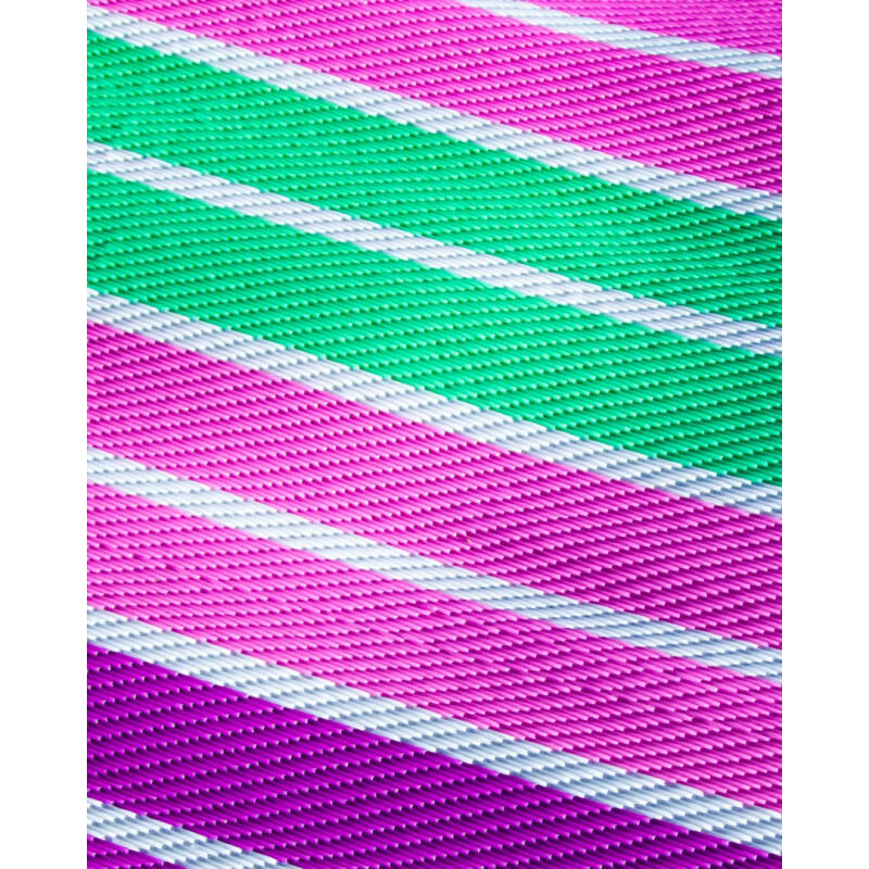 TAPPETINO ANTISABBIA PORTATILE FUCSIA 90x180 CM 4/5
