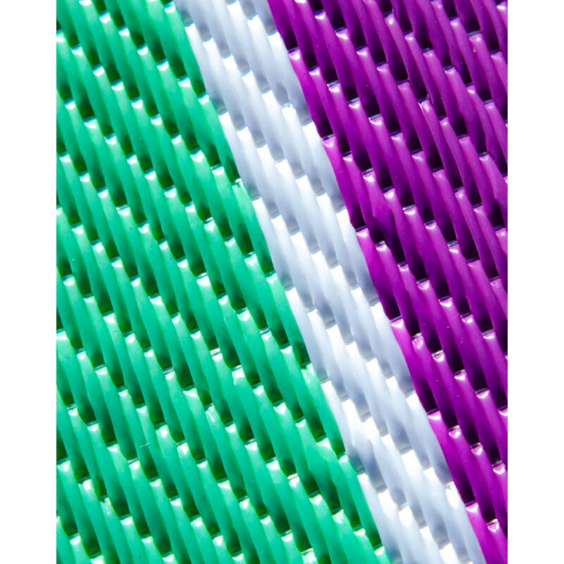 TAPPETINO ANTISABBIA PORTATILE FUCSIA 90x180 CM 2/5