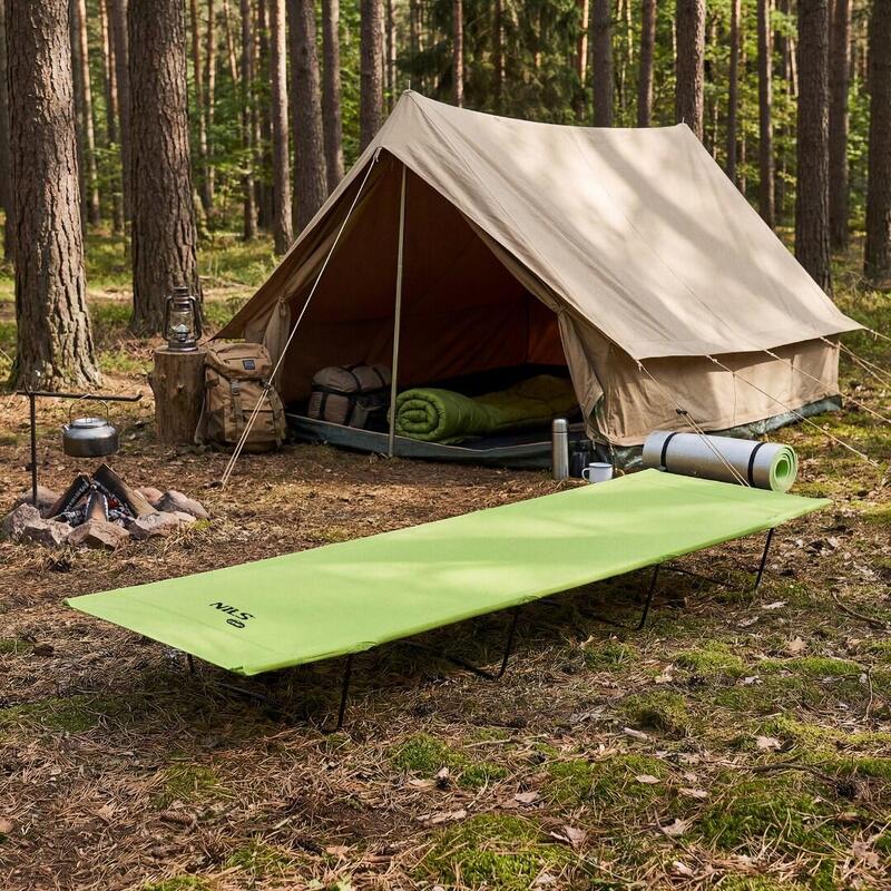 Skládací kempingové lehátko NILS Camp NC3504 military
