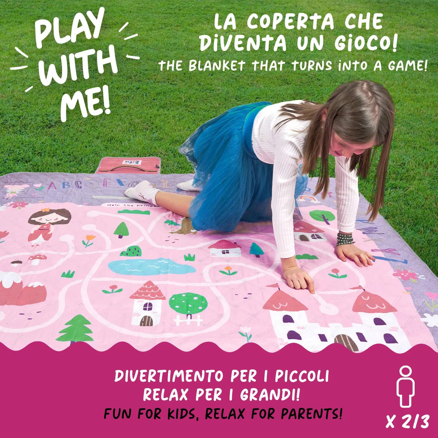 Telo Picnic Bambini Castello delle Fiabe 7/8
