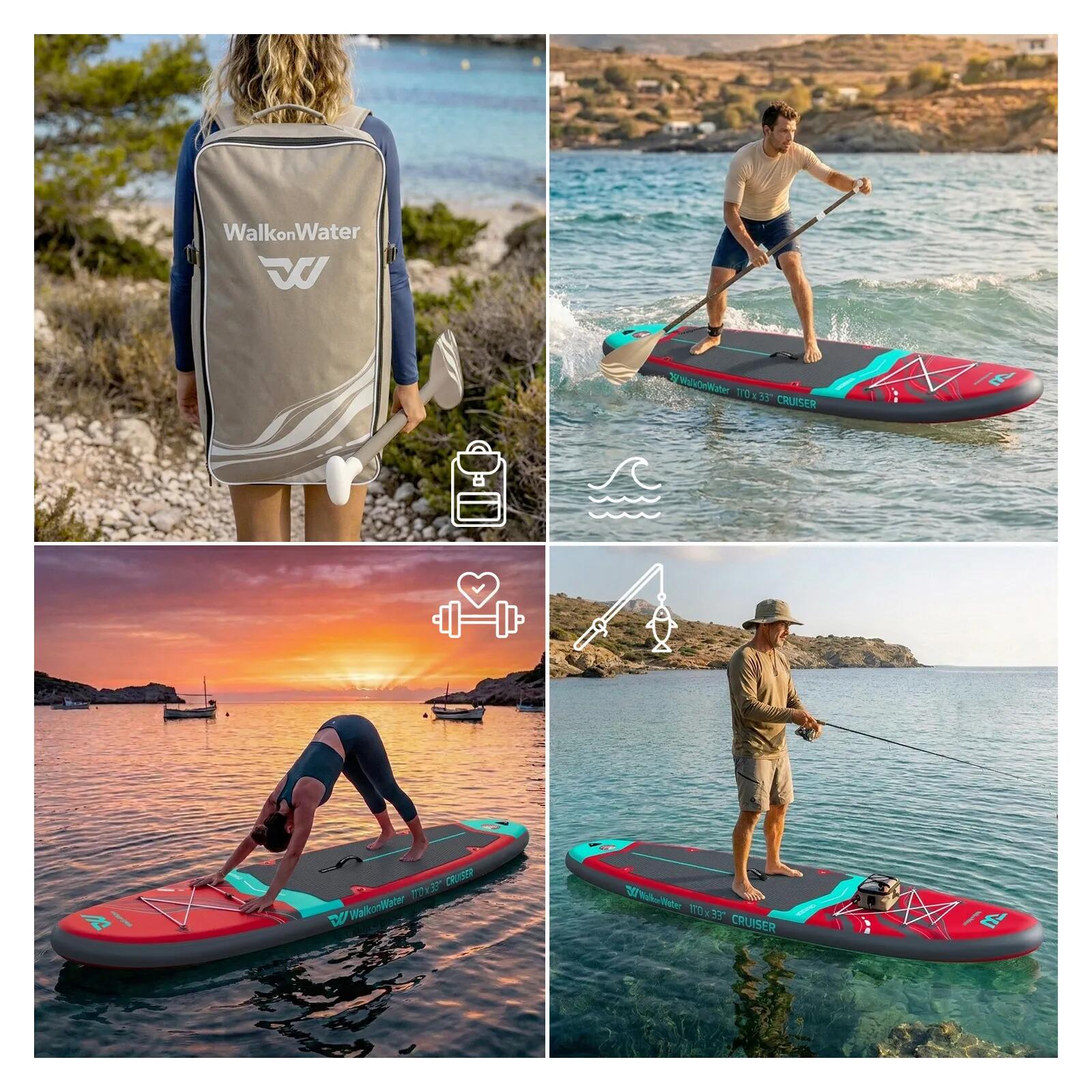 Cruiser 11.0 Set SUP tavola gonfiabile 335 cm 1-2 pers. (max 170 kg) 8/11