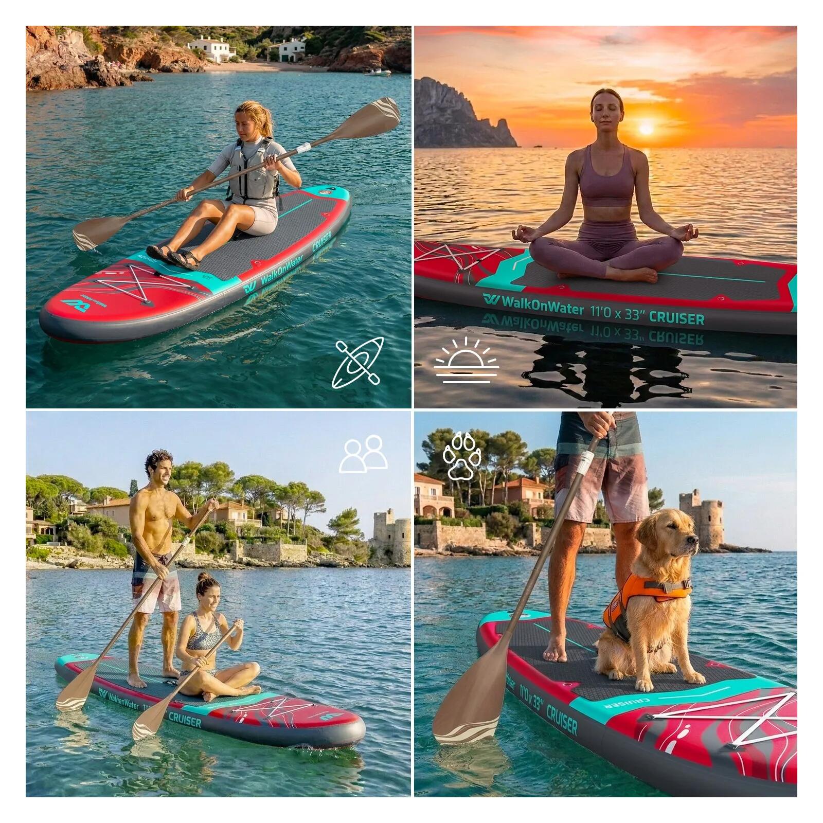 Cruiser 11.0 Set SUP tavola gonfiabile 335 cm 1-2 pers. (max 170 kg) 7/11