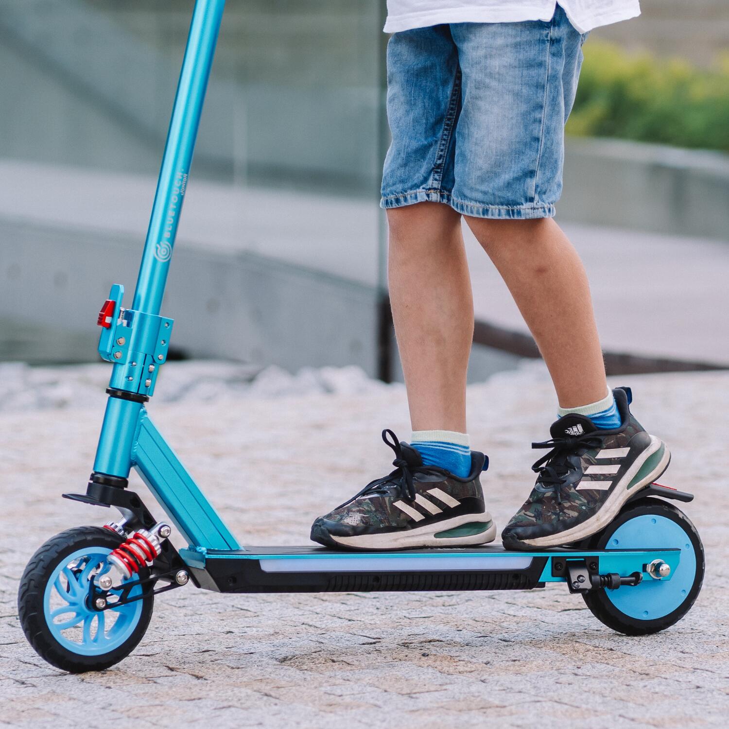 Gyerek elektromos roller BT JUNIOR - kék 9/15