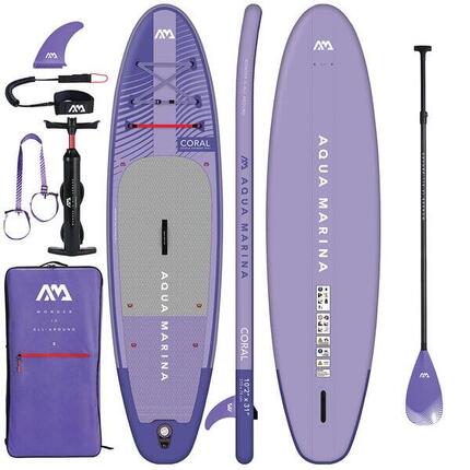 PADDLE GONFLABLE AQUA MARINA CORAL 10.2 NIGHT FADE