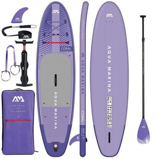 PADDLE GONFLABLE AQUA MARINA CORAL 10.2 NIGHT FADE