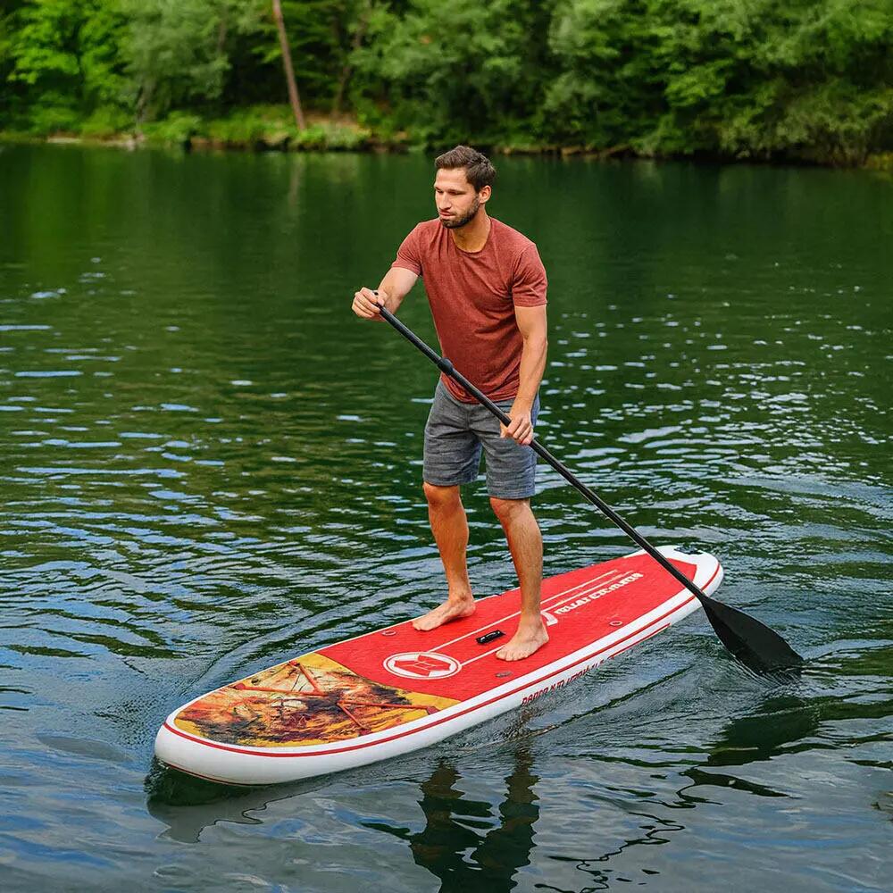Felfújható SUP Zray ArtLeo kajakká alakítható 320x81x15cm 150kg teherbírás 2/4