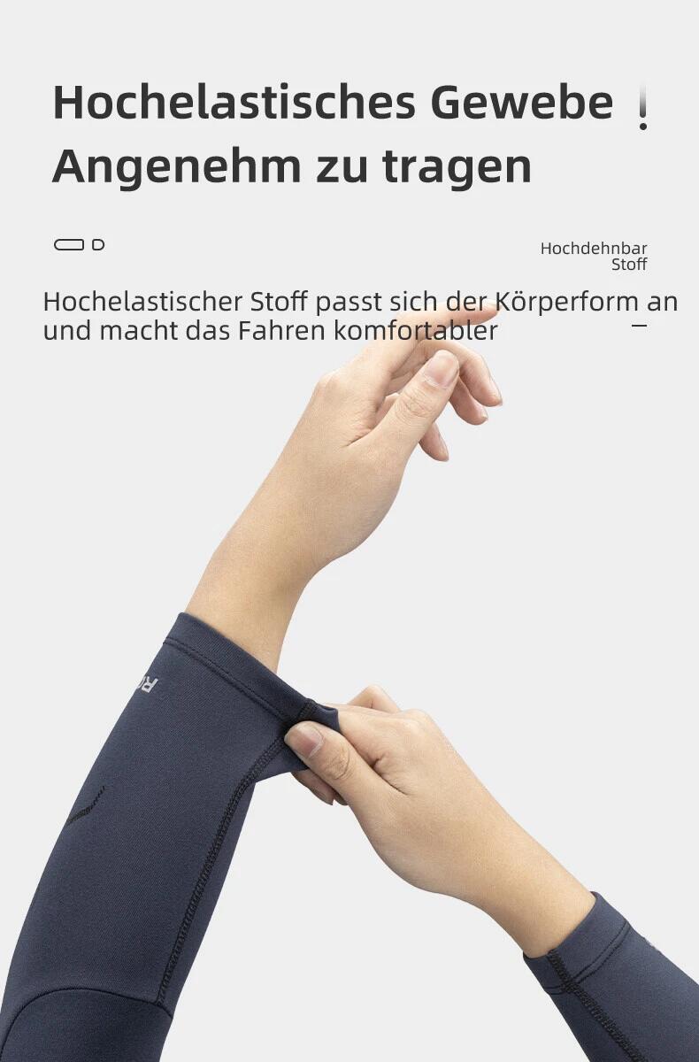 ROCKBROS Anti-Rutsch Armstulpen Fahrrad 4/6