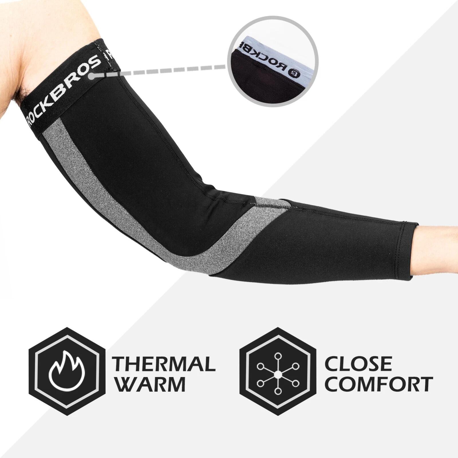 ROCKBROS Fahrrad-Armlinge Fleece 7/9