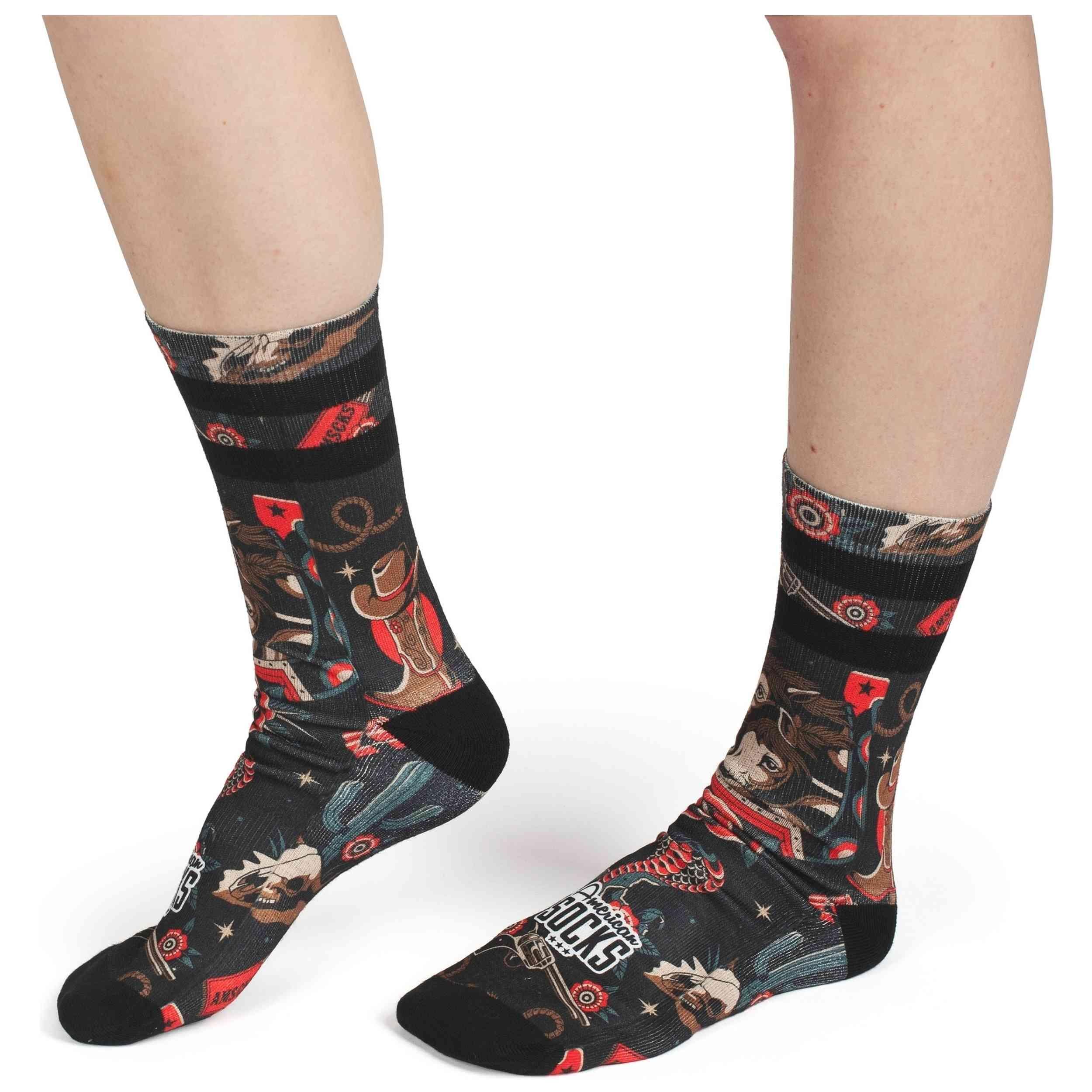 Meias American socks modelo AS546 para unissex 4/4