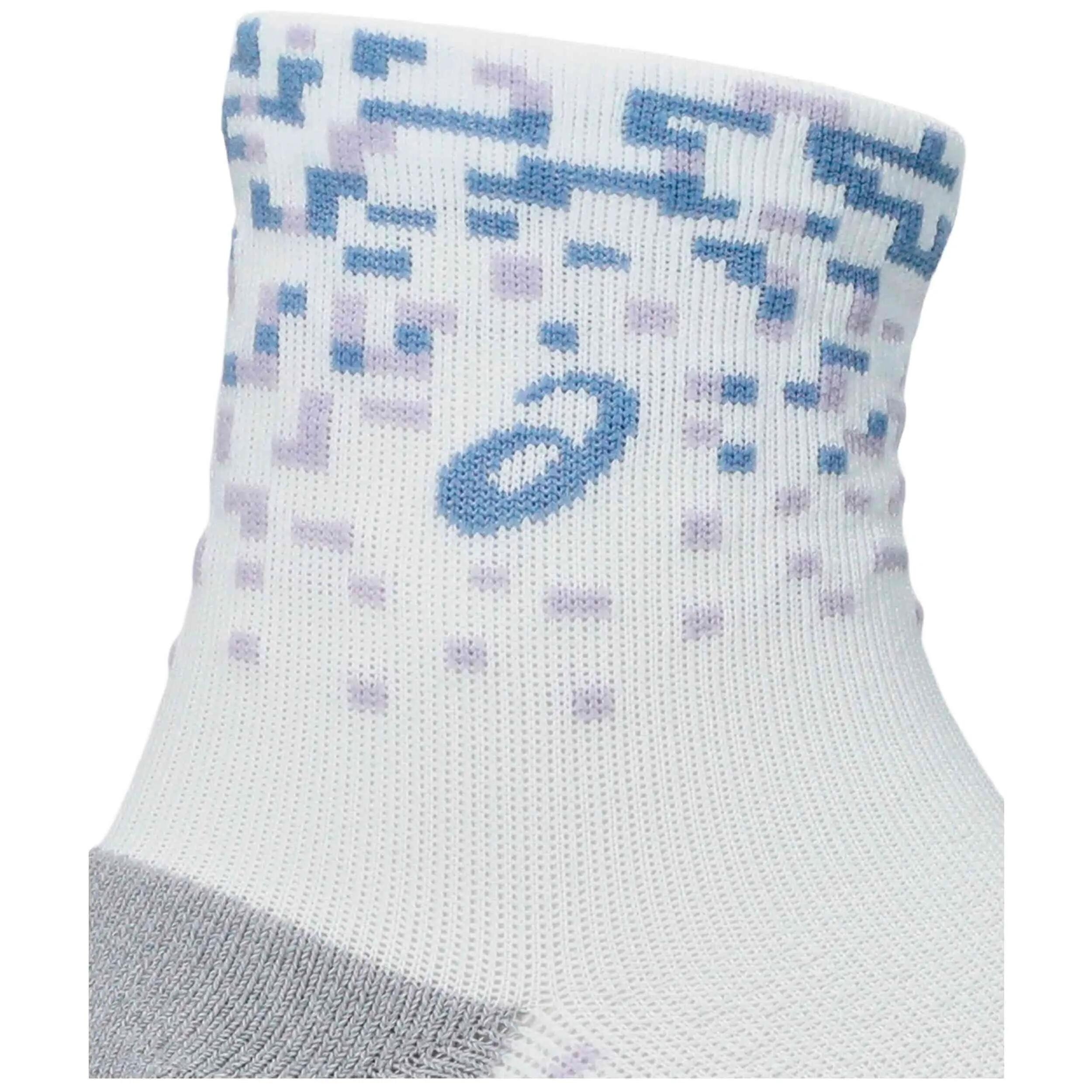 Calzini Asics modello Calcetines ASICS Performance Run Quarter blanco per unisex 3/3