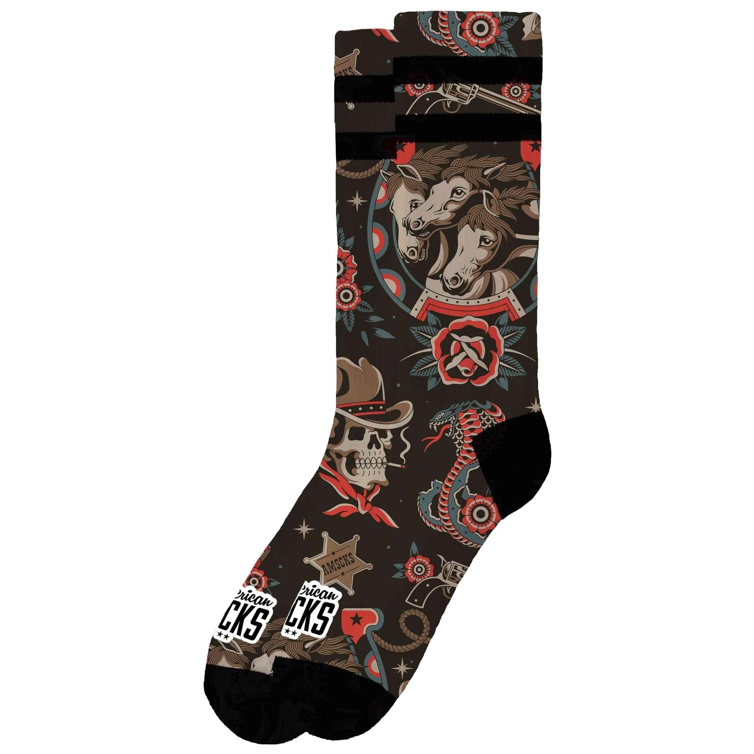 Meias American socks modelo AS546 para unissex 2/4