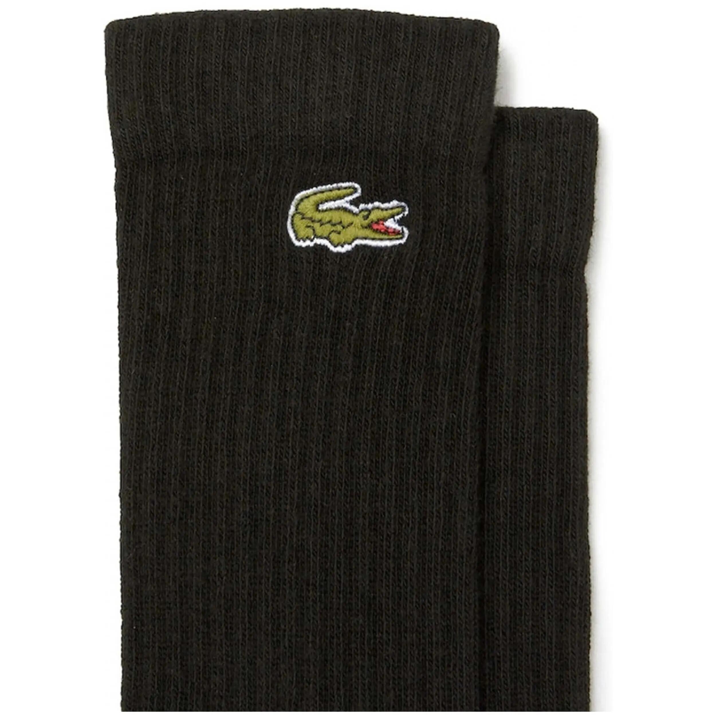 Calzini Lacoste Sport (x3) Nero 2/2