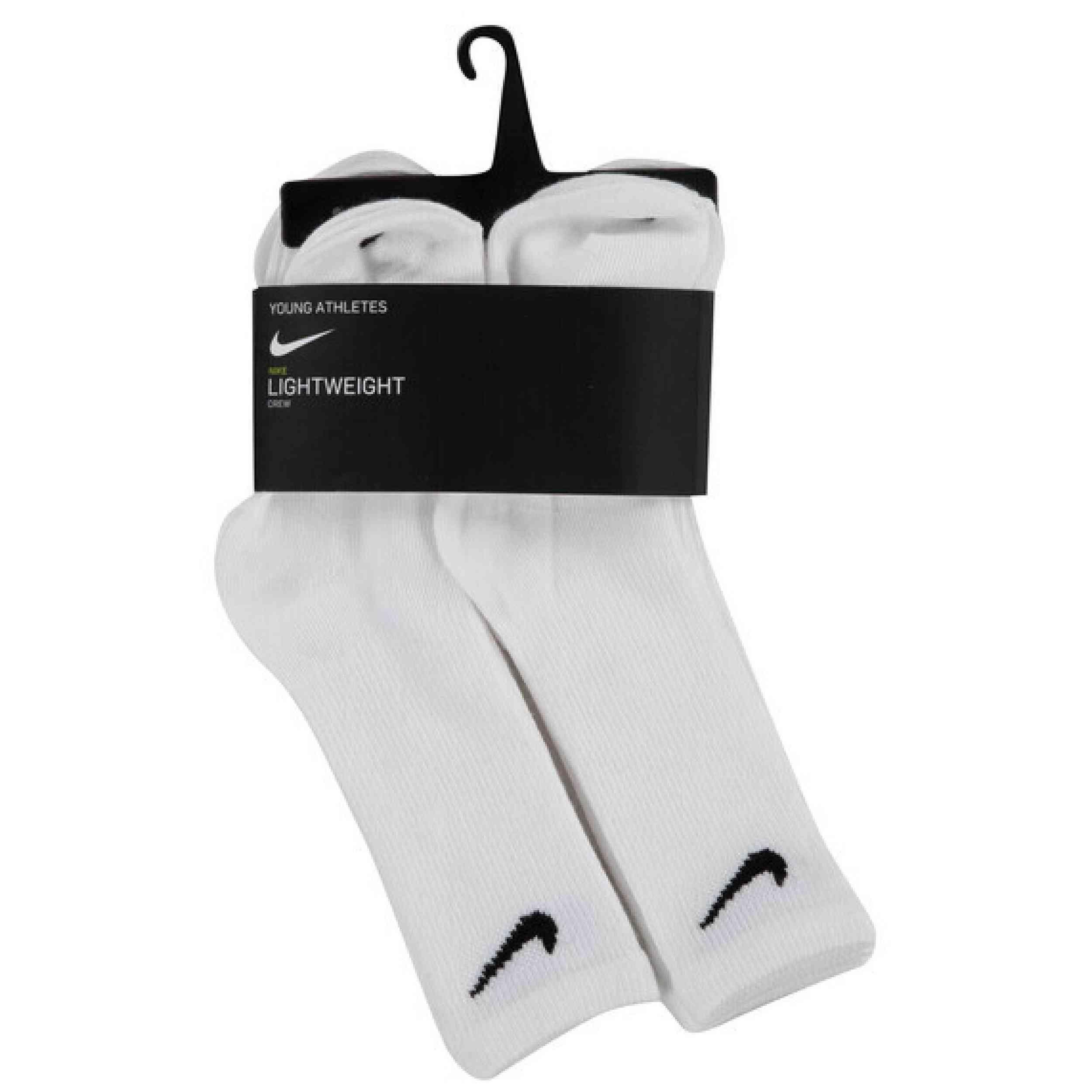 Meias Nike modelo UN0030-001 para crianças unissex 2/3
