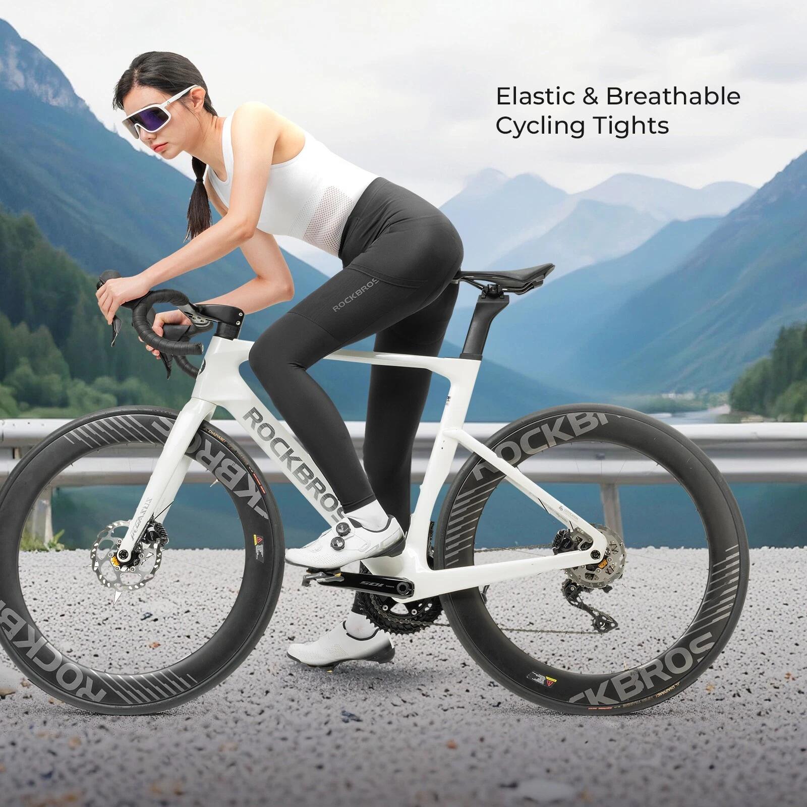 ROCKBROS Dehnbare Lange Radlerhose Damen 5/7