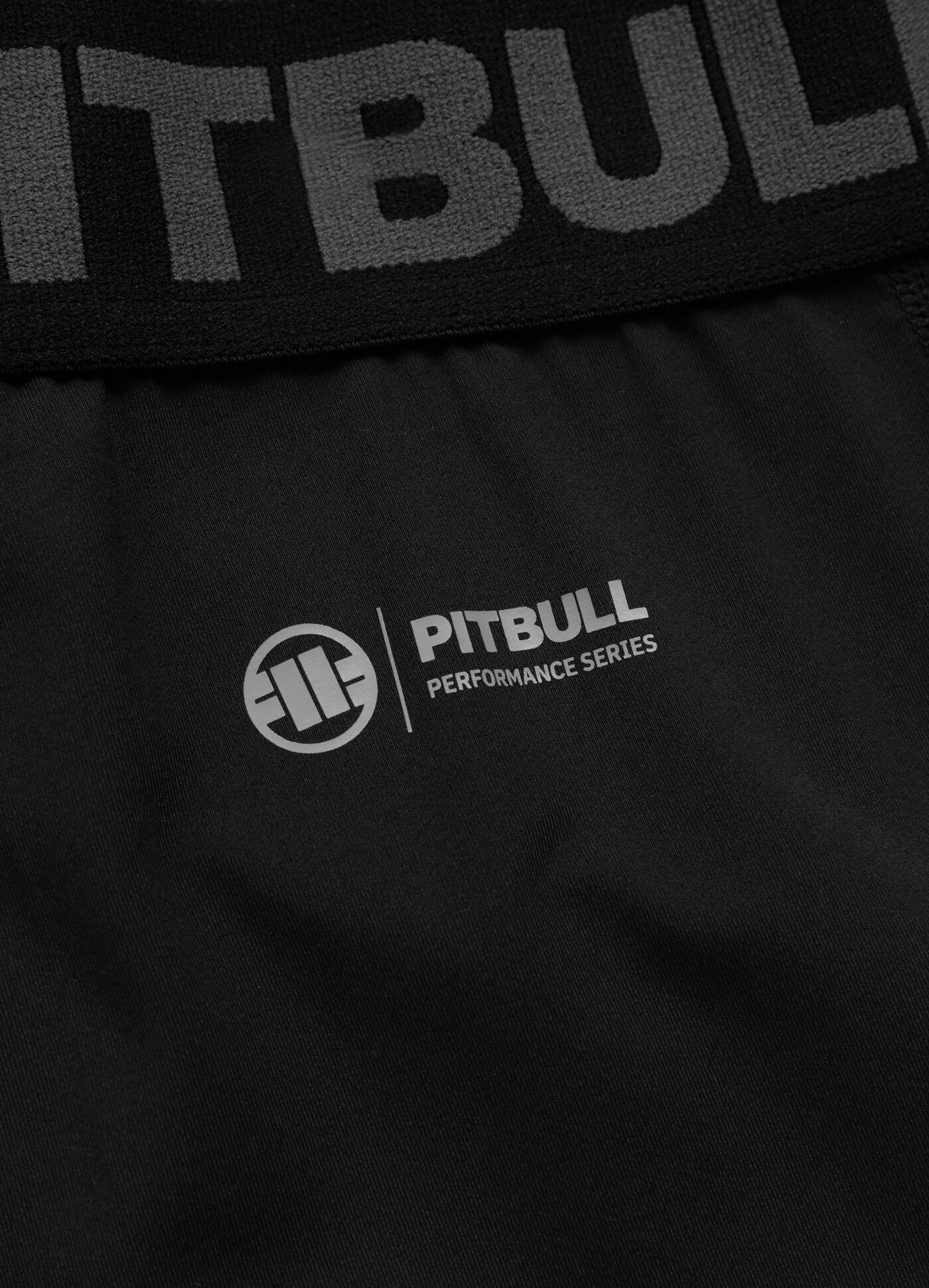 Męskie Legginsy sportowe PITBULL elastyczne treningowe RUNWAY 5/7