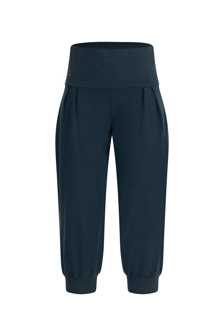 Capri de Yoga et Pilates Sukha - Legging ample taille haute - Bleugris 4/5