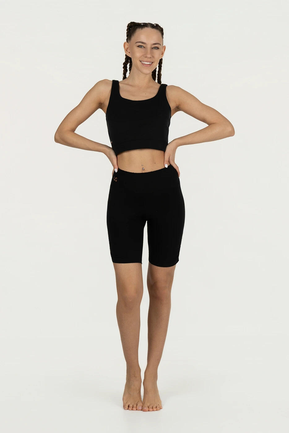 Anara Short de Yoga - Noir 4/5