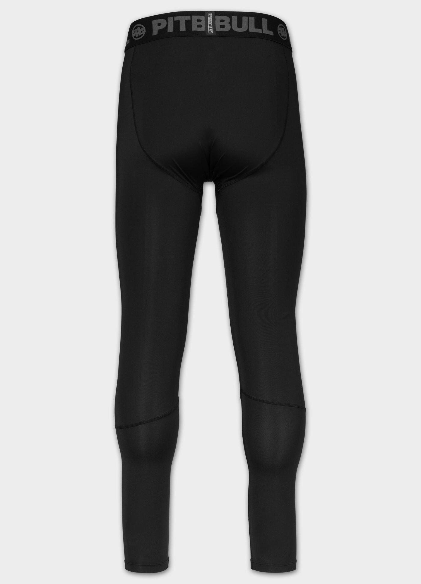 Męskie Legginsy sportowe PITBULL elastyczne treningowe RUNWAY 4/7