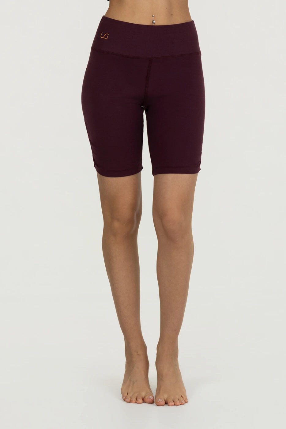Anara Short de Yoga - Aubergine 1/5