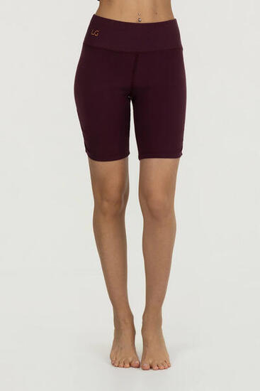 Anara Short de Yoga - Aubergine