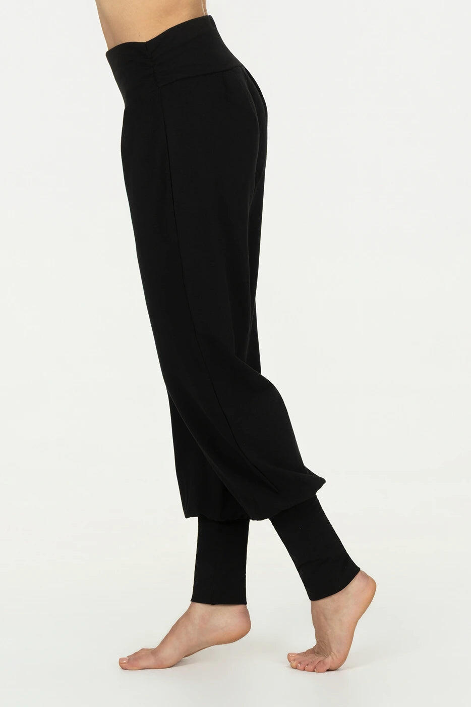 Dakini - Pantalon Aladdin ample confortable - Noir Onyx 2/5