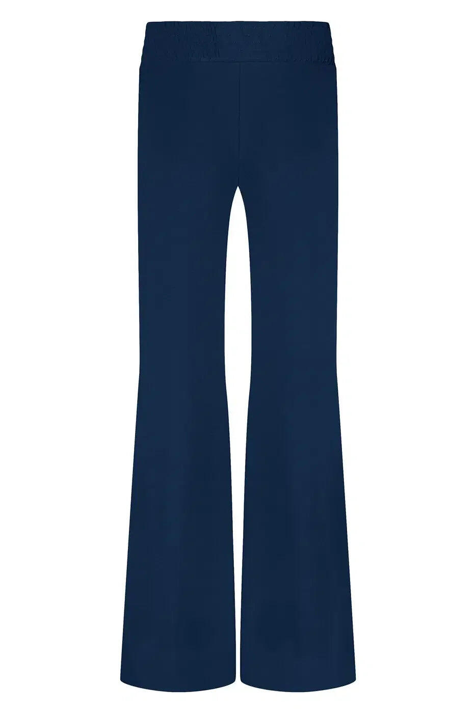 Pantalon de Yoga et Pilates large et confortable Flow -  Bleu Minuit 5/5