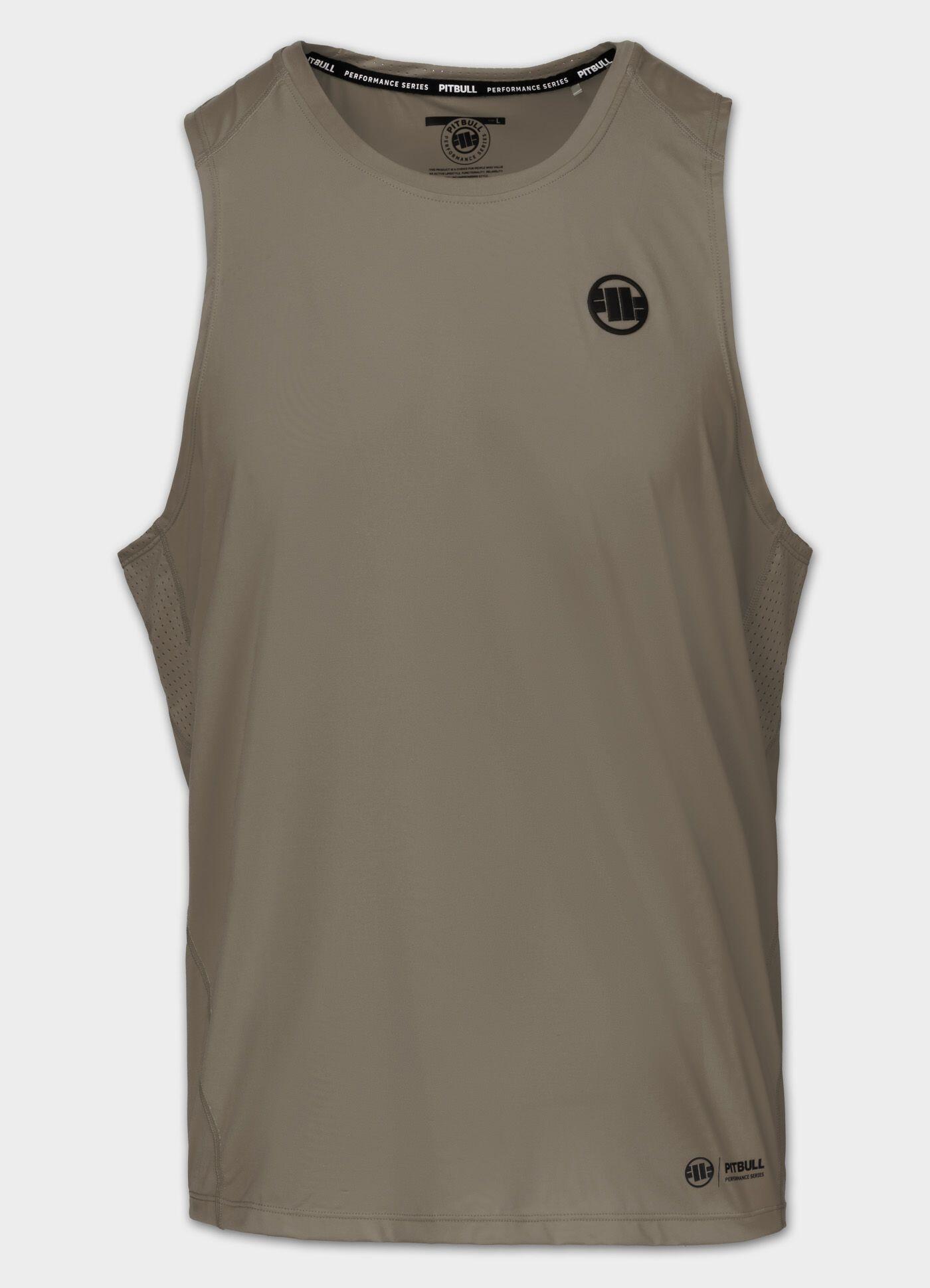 Męski Tank Top sportowy PITBULL treningowy oddychający Mesh RUNWAY