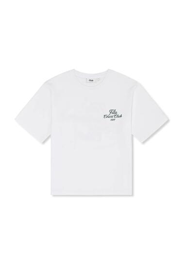 T-shirt FILA Villa da donna a maniche corte 100% cotone