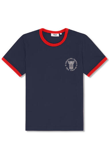 T-shirt FILA Marlia Regular Graphic Ringer T-Shirt da donna a maniche corte