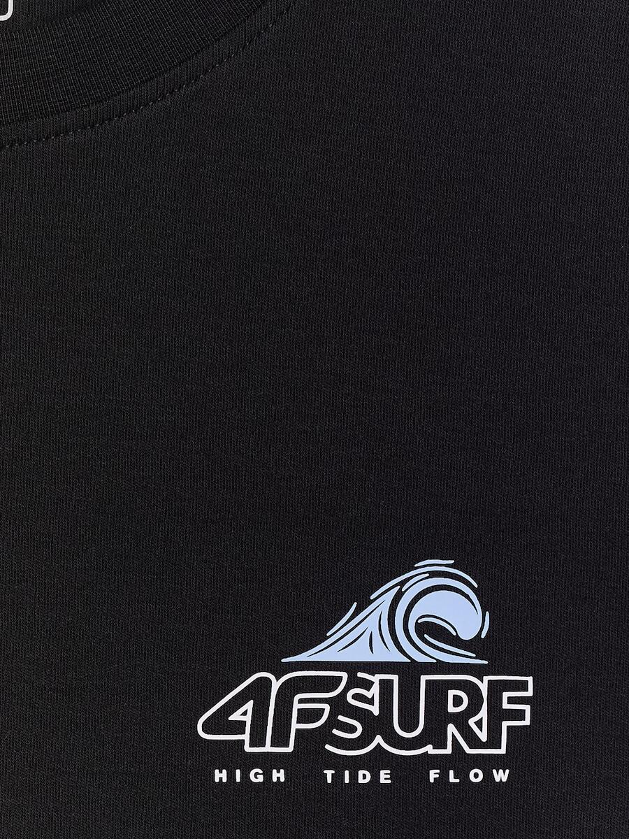 T-shirt regular z nadrukiem męski 4F 4FRSS26TTSHM4299 6/7