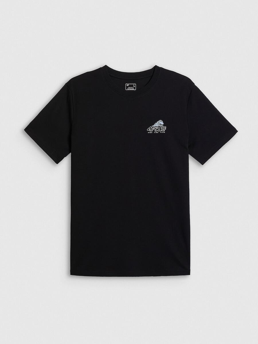 T-shirt regular z nadrukiem męski 4F 4FRSS26TTSHM4299 4/7