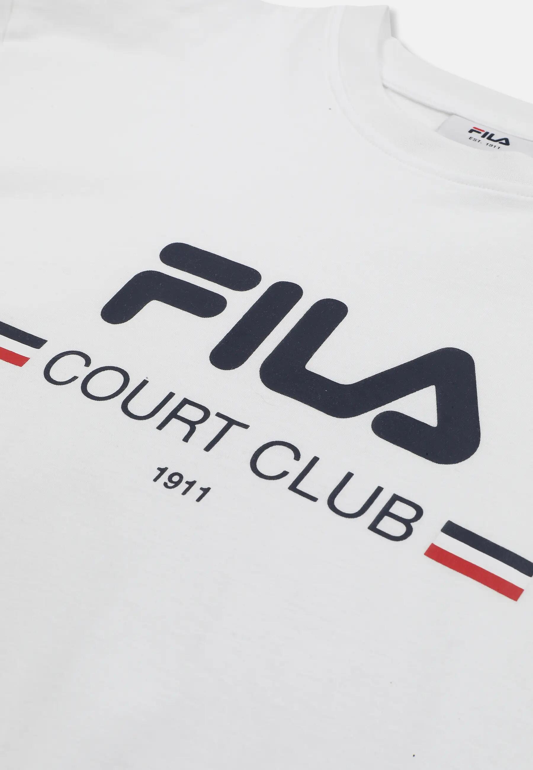 FILA Apparel DOCCIA T-Shirt mit entspanntem Logo-Print 3/3