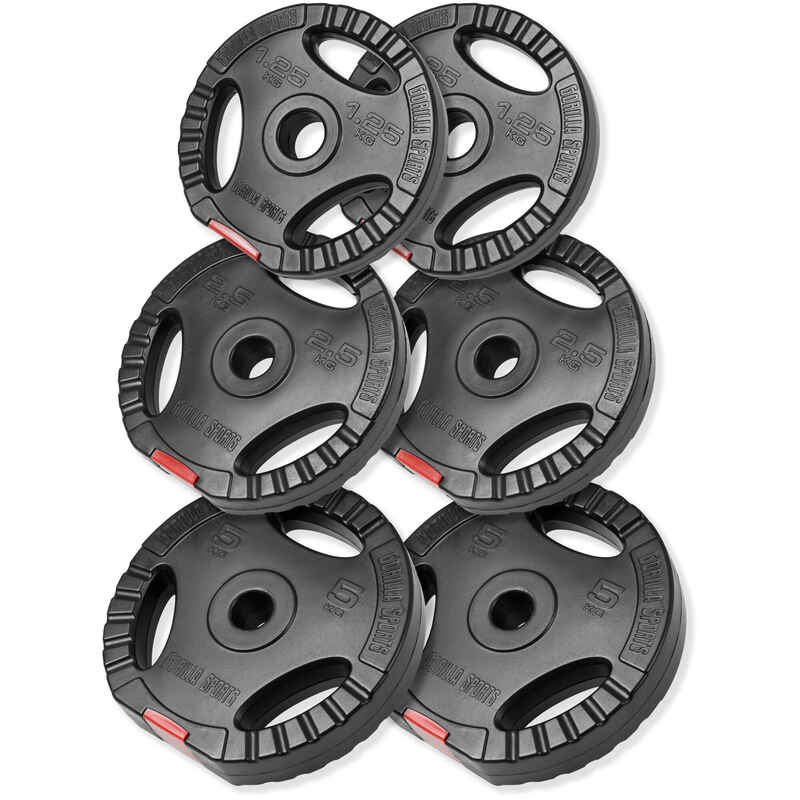Hantelscheibe Kunststoff Gripper 1,25-15 KG