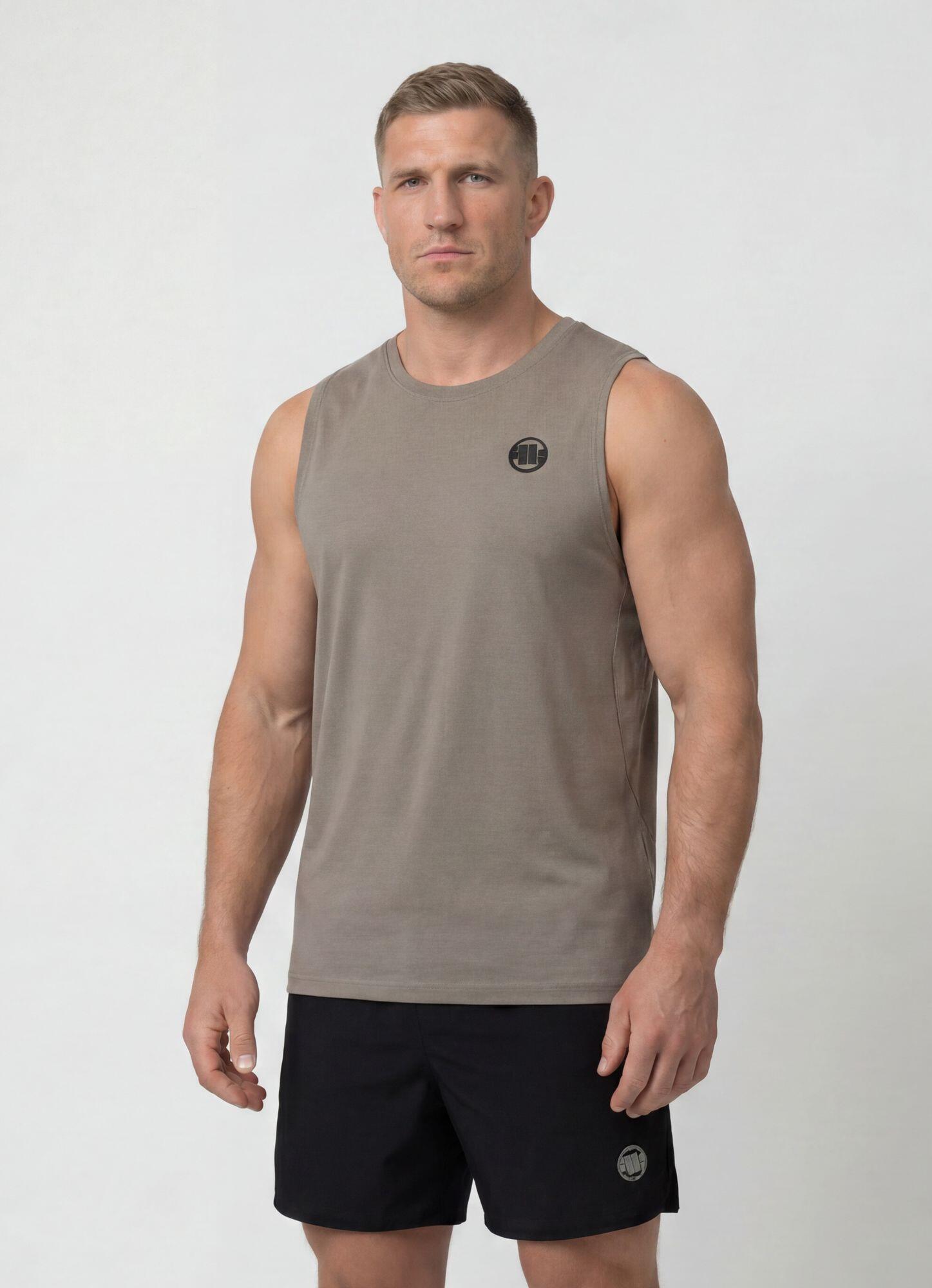 Męski Tank Top sportowy PITBULL treningowy oddychający Mesh RUNWAY 2/8