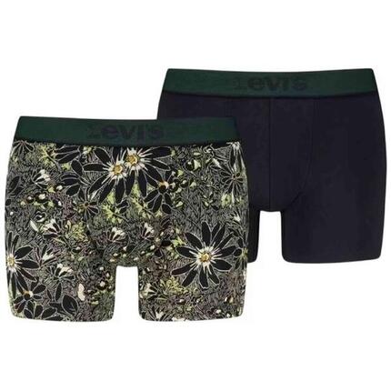 Boxers Levi's modèle LEVIS MEN HATCH FLWR AOP BOXER BRIEF 2P pour homme