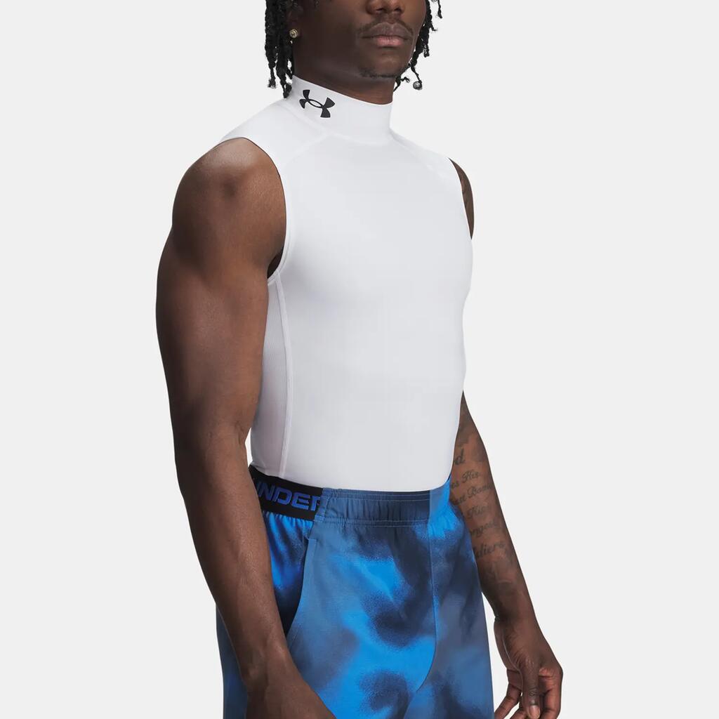 Men's Under Armour HG Armour Comp Mock SL Training Shirt