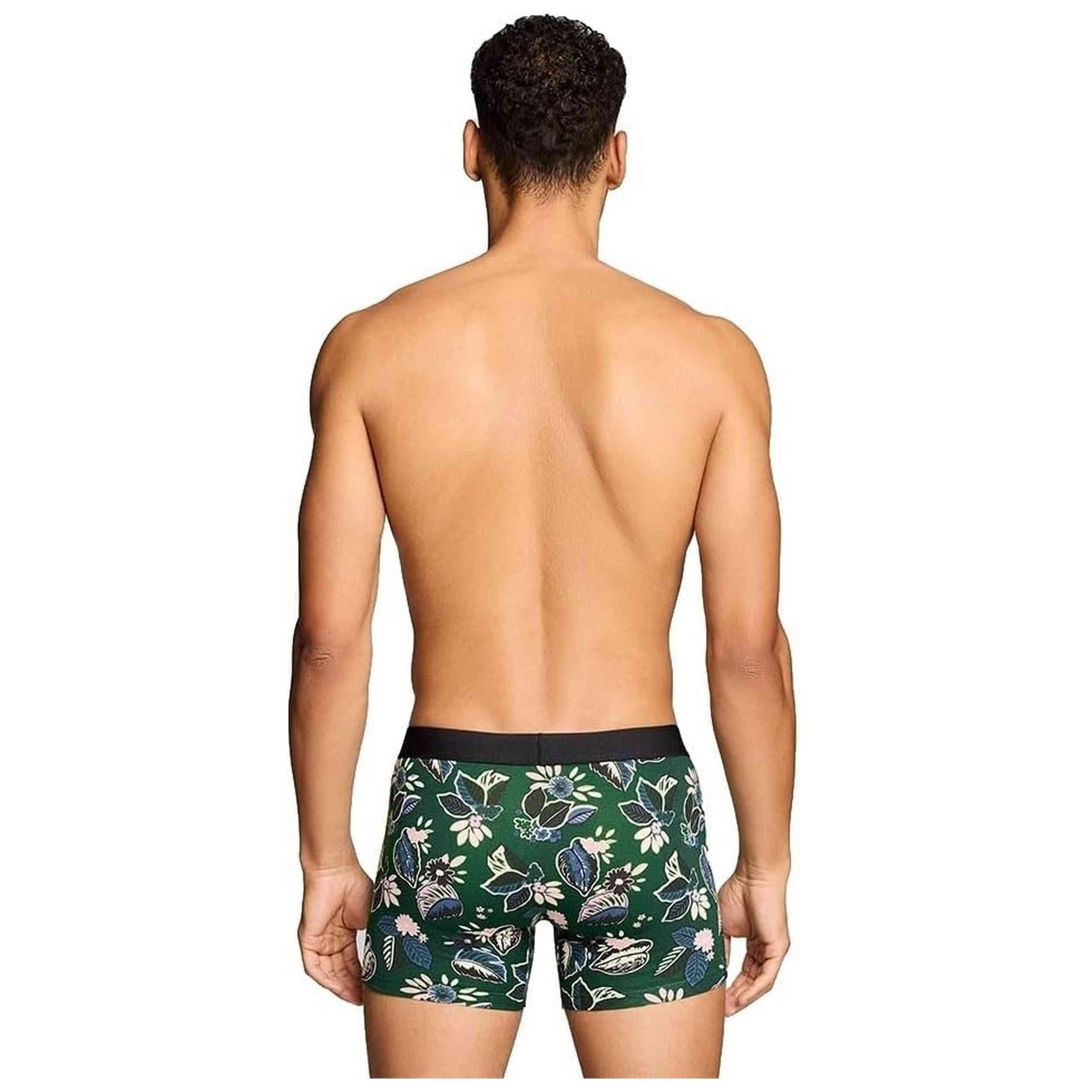 Boxers Levi's modèle LEVIS MEN FLWR LEAF AOP BOXER BRIEF 2P pour homme 4/5
