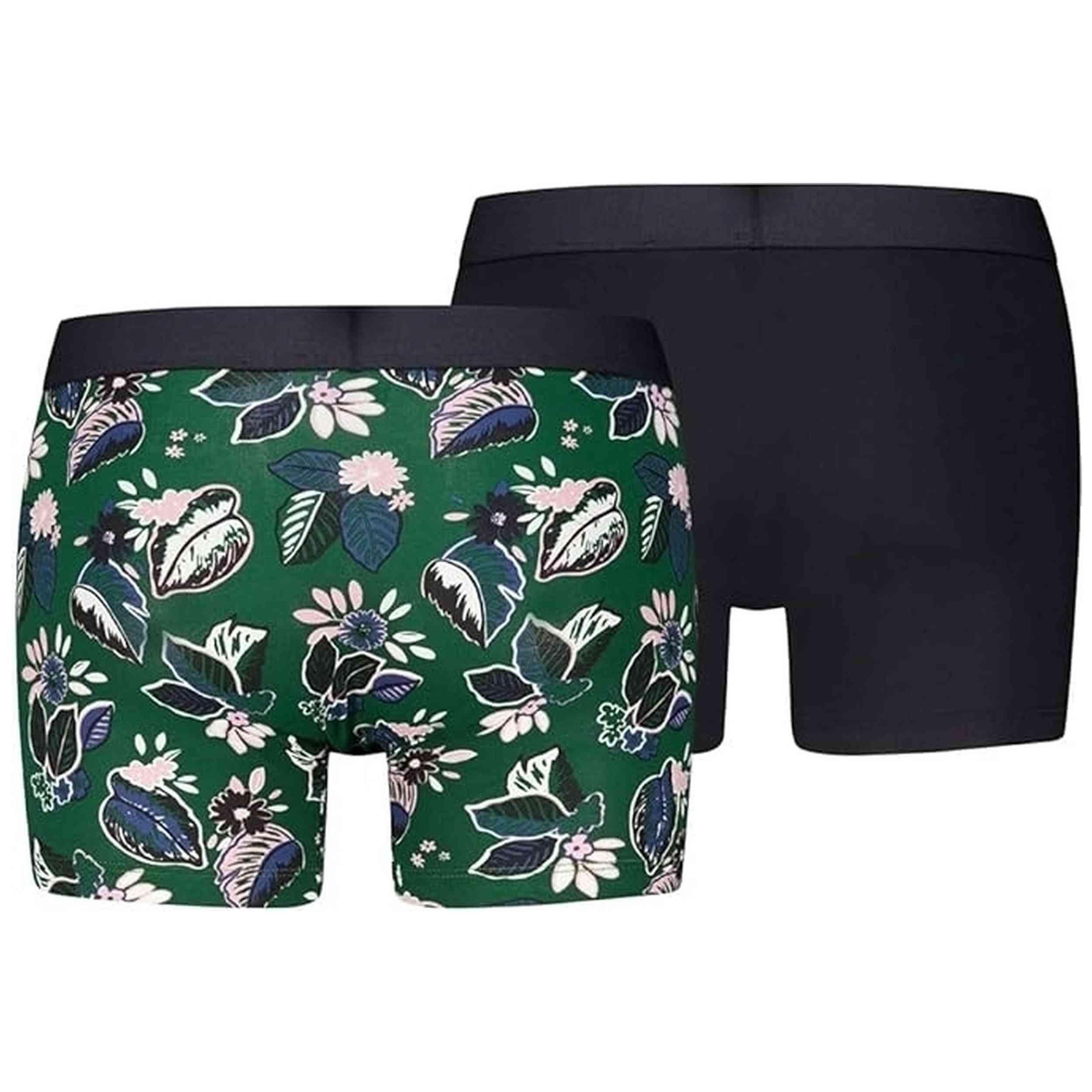 Boxers Levi's modèle LEVIS MEN FLWR LEAF AOP BOXER BRIEF 2P pour homme 3/5