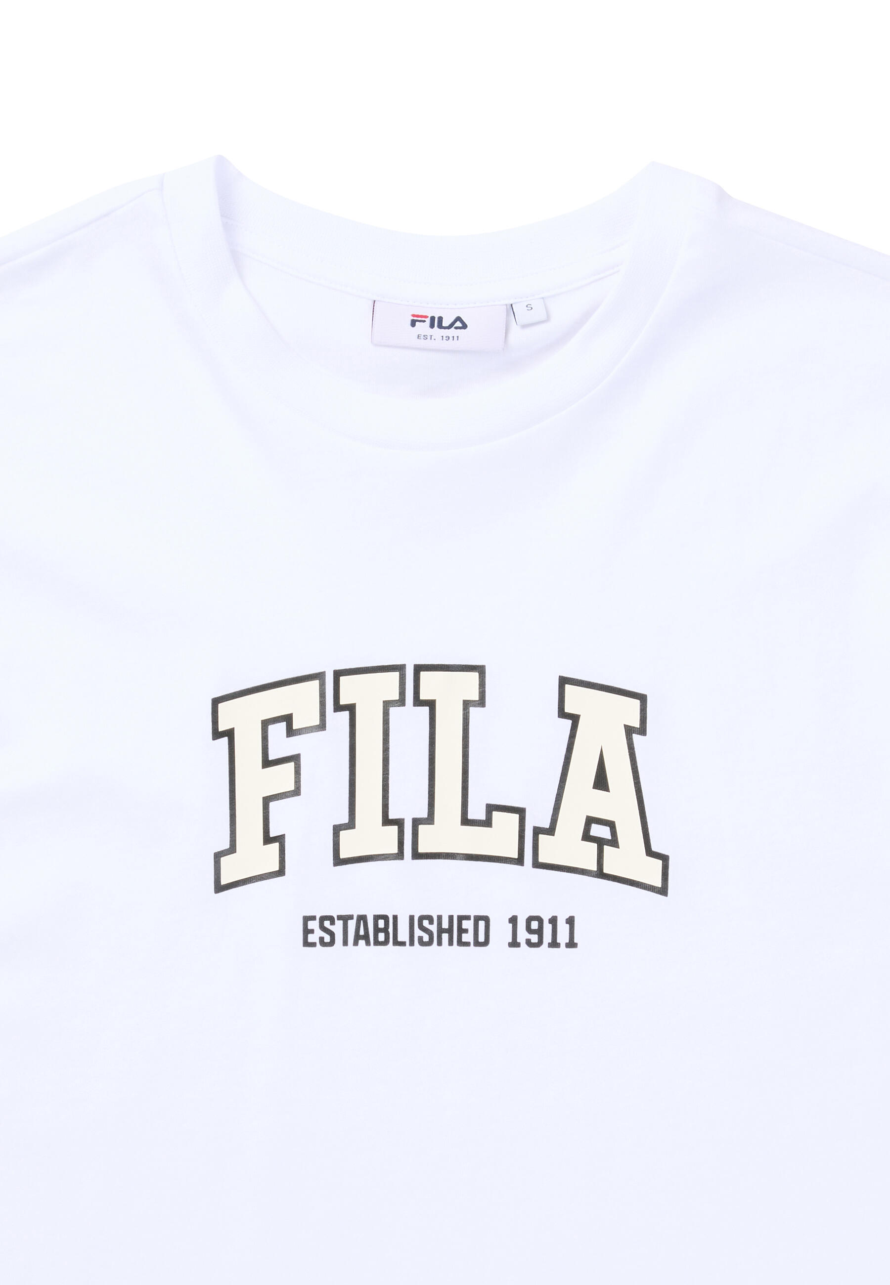 T-shirt graphique regular FILA Apparel RIFREDI 6/7
