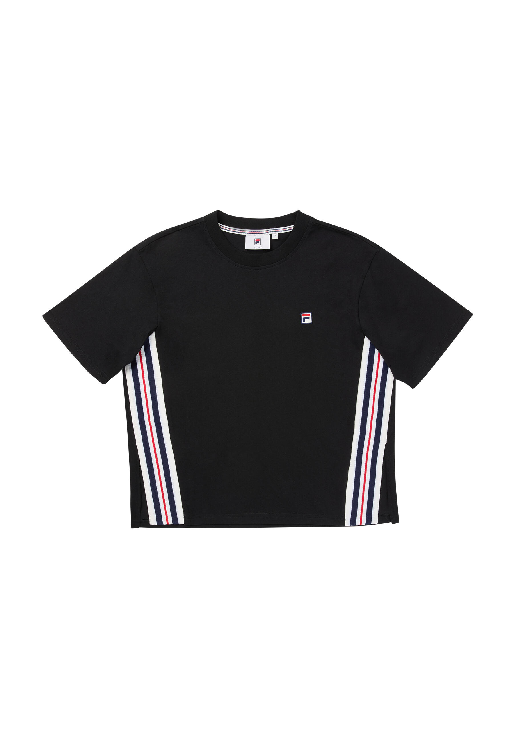 FILA Apparel SERRETTA Loose Heritage Tape T-Shirt 5/6