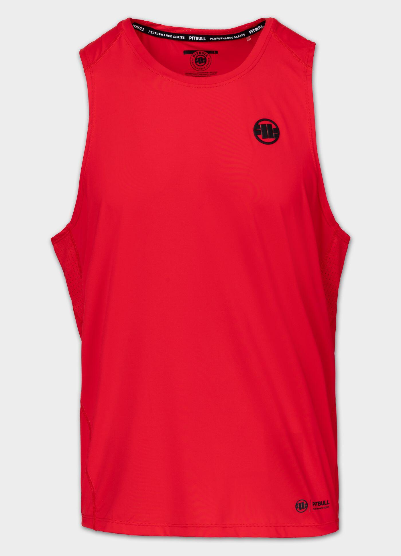 Męski Tank Top sportowy PITBULL treningowy oddychający Mesh RUNWAY