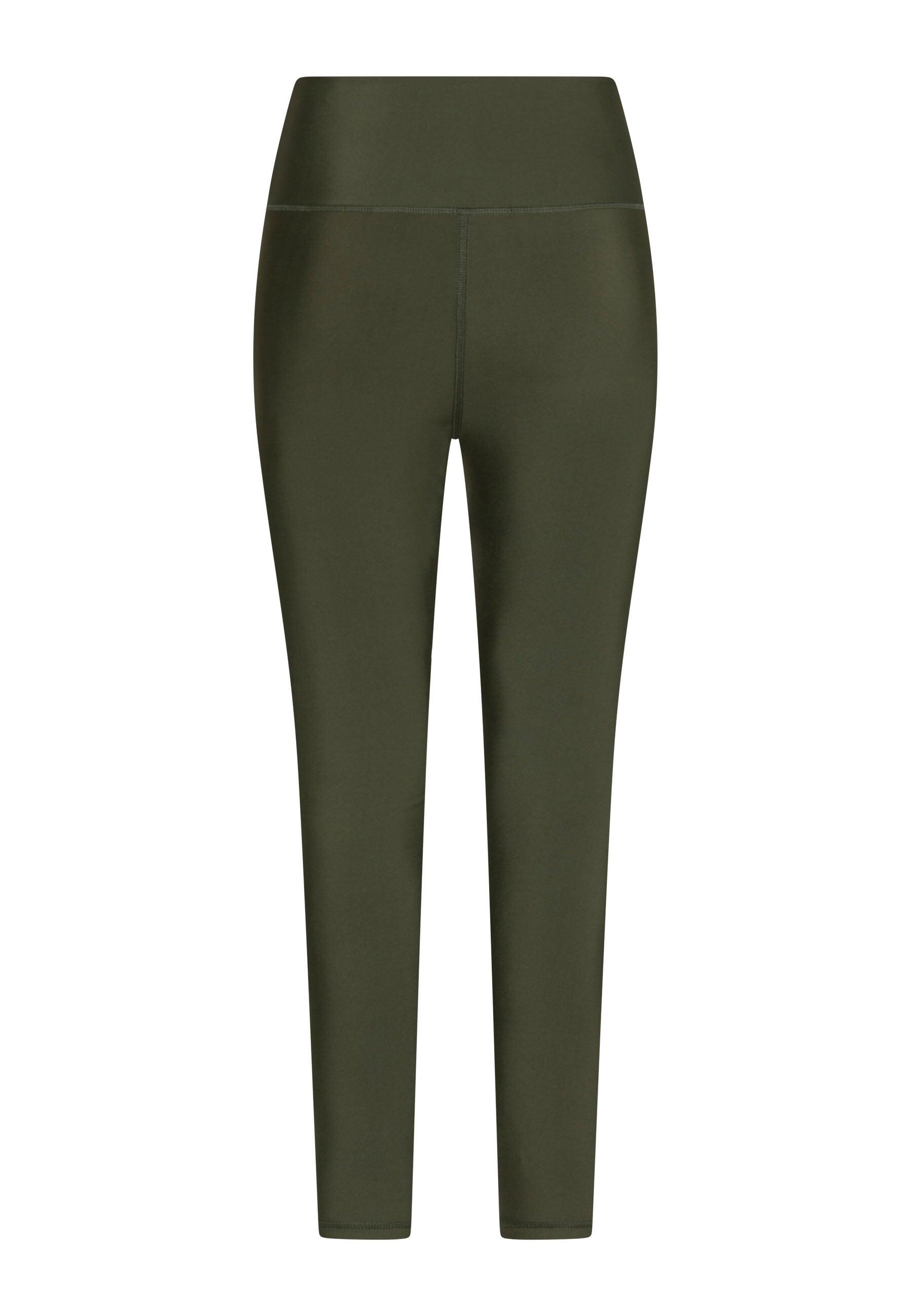 287 Extra High Waist Leggings in Khaki 3/4