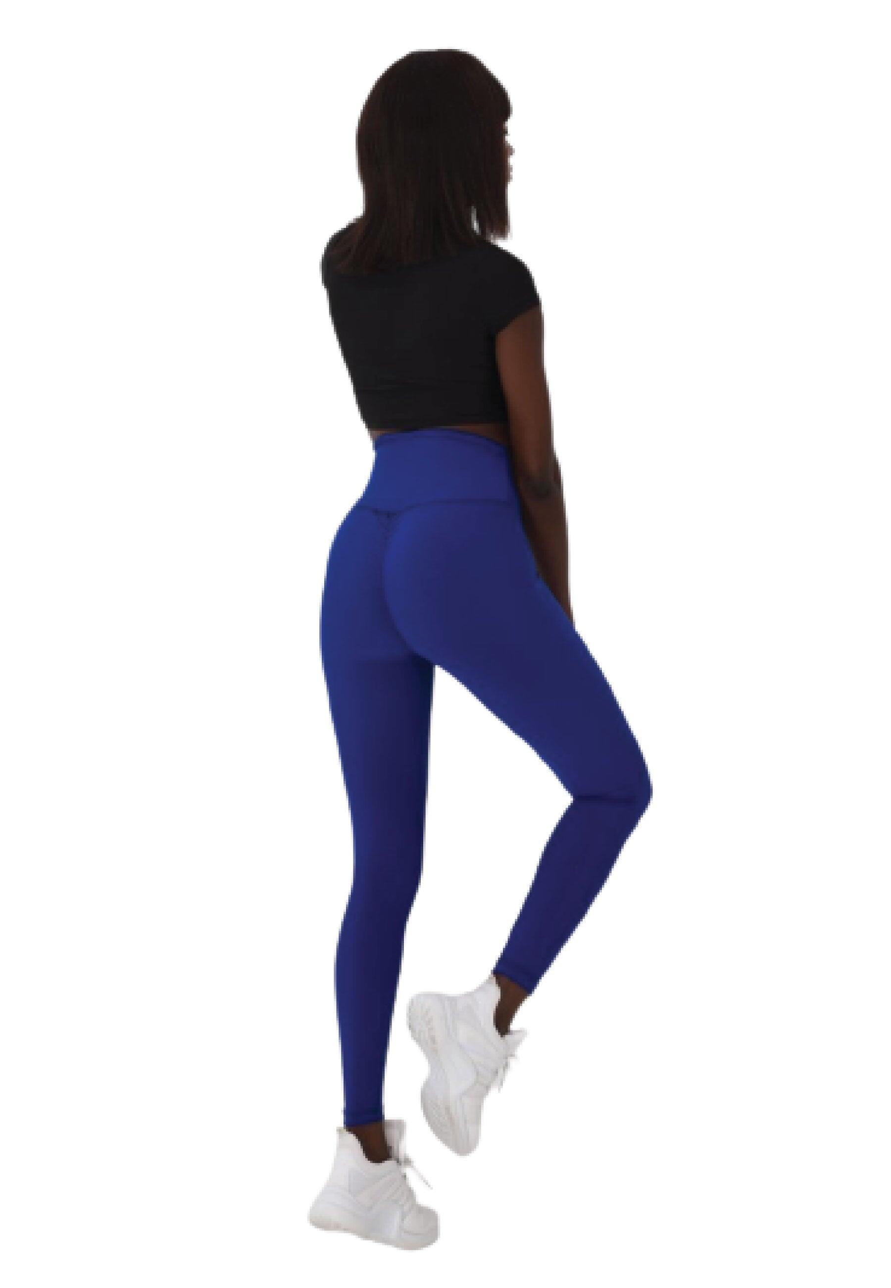 738 Leggings Scrunch butt in blu royal 3/4